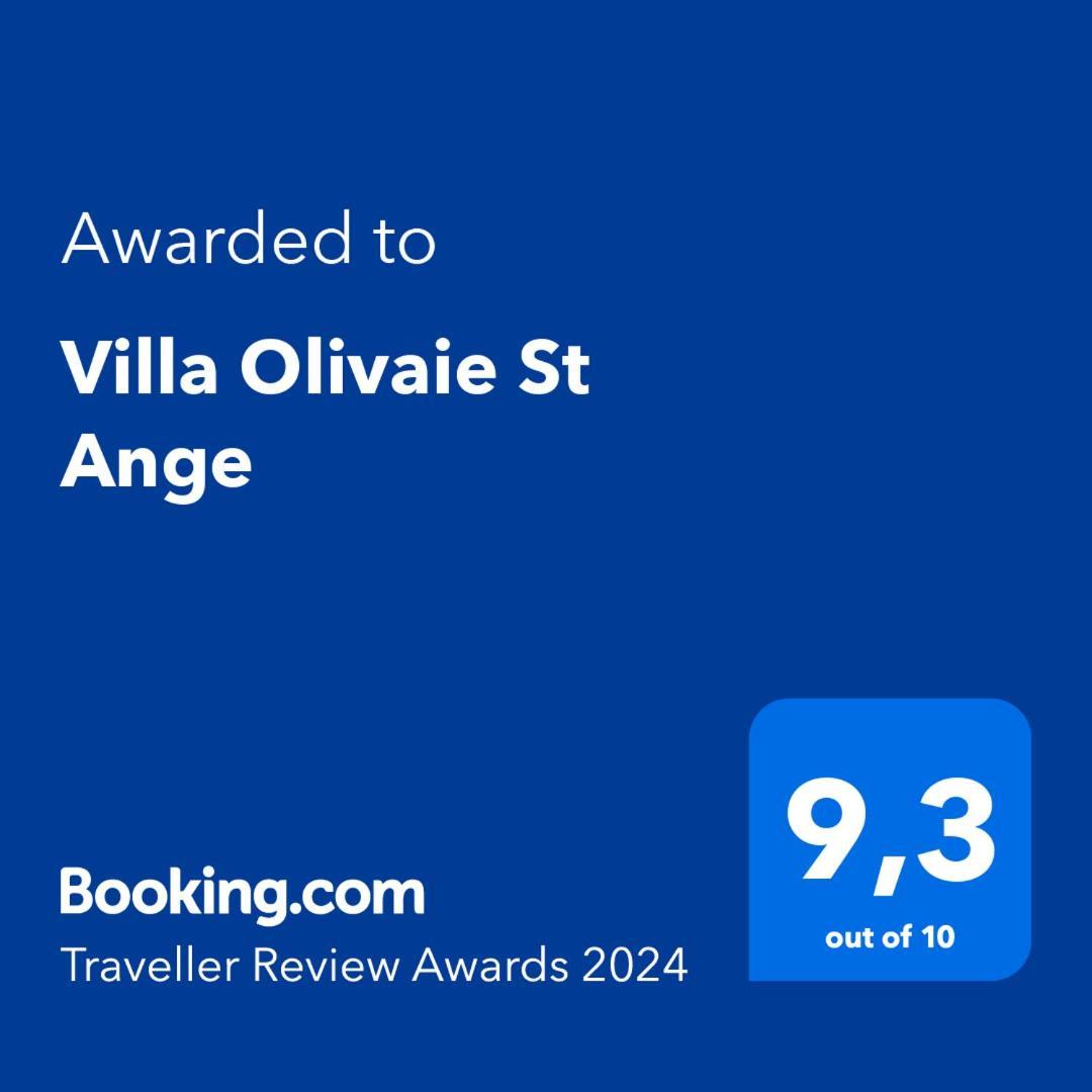 Villa Olivaie St Ange La Gaude Esterno foto